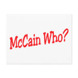 McCain Who Postcard