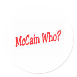 McCain Who stickers