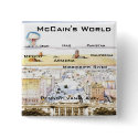 McCain's World Square Button by elfyboy McCain's World Square Button