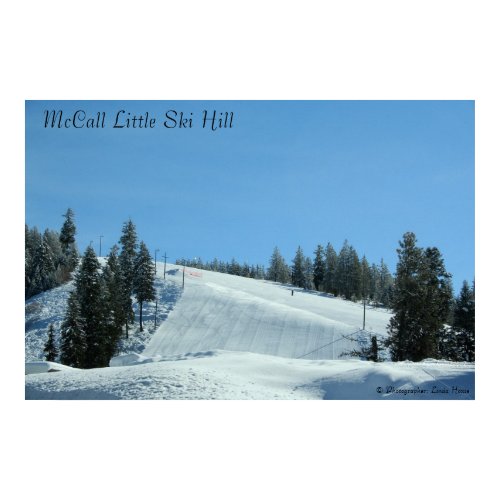 McCall Little Ski Hill print