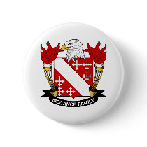 McCance Family Crest buttons by coatsofarms McCance Family Crest buttons