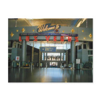McCarran Airport Las Vegas Terminal D Postcards by urbanphotos McCarran Airport Las Vegas Terminal D Postcards
