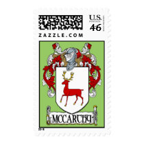 McCarthy Coat of Arms Postage Stamps