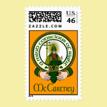 McCartney Clan Motto Postage Stamps stamps