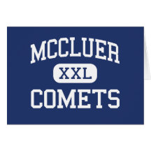 McCluer - Comets - High - Florissant Missouri Greeting Card