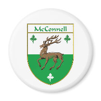 McConnell Coat of Arms/Family Crest magnets by NameGame McConnell Coat of Arms/Family Crest magnets