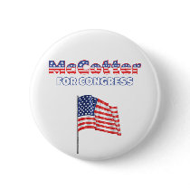 McCotter for Congress Patriotic American Flag Pin