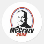 MCCRAZY 2008 STICKER