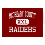 McCreary County - Raiders - Middle - Stearns Greeting Cards
