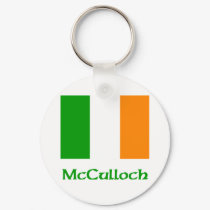 McCulloch Irish Flag keychains