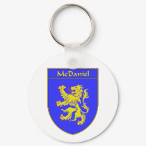 McDaniel Coat of Arms/Family Crest keychains