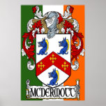 McDermott Coat of Arms Poster Print
