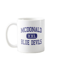 McDonald - Blue Devils - High - McDonald Ohio mugs by customteamsportswear McDonald - Blue Devils - High - McDonald Ohio mugs