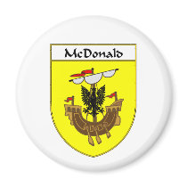 McDonald Coat of Arms/Family Crest magnets by NameGame McDonald Coat of Arms/Family Crest magnets