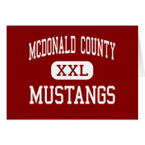 McDonald County - Mustangs - High - Anderson cards by customteamsportswear McDonald County - Mustangs - High - Anderson cards
