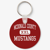 McDonald County - Mustangs - High - Anderson keychains