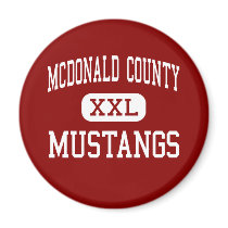 McDonald County - Mustangs - High - Anderson magnets