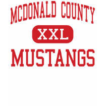 McDonald County - Mustangs - High - Anderson t-shirts by customteamsportswear McDonald County - Mustangs - High - Anderson t-shirts