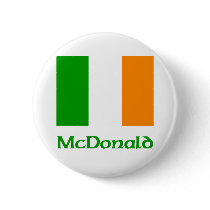 McDonald Irish Flag buttons