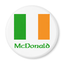 McDonald Irish Flag magnets by NameGame McDonald Irish Flag magnets