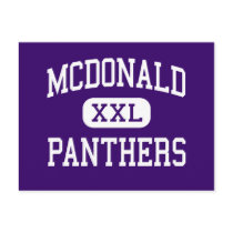 McDonald - Panthers - Junior - Katy Texas postcards by customteamsportswear McDonald - Panthers - Junior - Katy Texas postcards