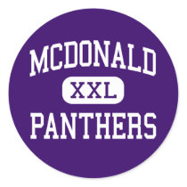 McDonald - Panthers - Junior - Katy Texas stickers by customteamsportswear McDonald - Panthers - Junior - Katy Texas stickers