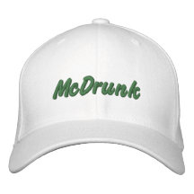 McDrunk bordó el gorra Gorra De Béisbol Bordada