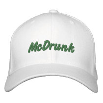 McDrunk Embroidered Hat embroidered hats