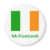 McFarland Irish Flag magnets