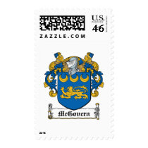 McGovern Family Crest Postage Stamp