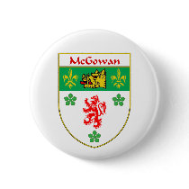 McGowan Coat of Arms/Family Crest buttons