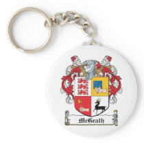 McGrath Family Crest Key Chain