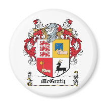 McGrath Family Crest Magnets