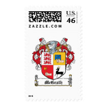 McGrath Family Crest Postage Stamps