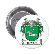 McGuire Family Crest Buttons