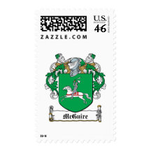 McGuire Family Crest Stamps