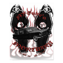 McGuires Motuary - you stab'em - we slab'em posters