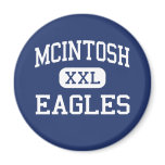 McIntosh Eagles Middle Sarasota Florida Fridge Magnets