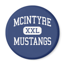 McIntyre Mustangs Middle Montgomery Alabama magnets