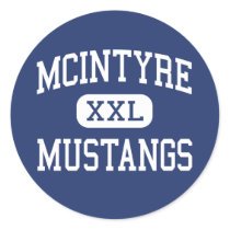 McIntyre Mustangs Middle Montgomery Alabama stickers