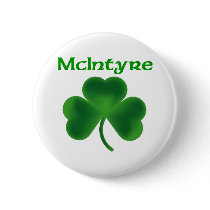 McIntyre Shamrock buttons by NameGame McIntyre Shamrock buttons