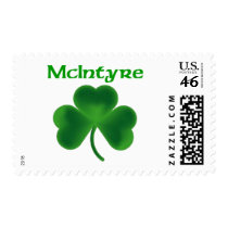 McIntyre Shamrock Postage Stamps