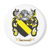 McIsaac Coat of Arms (Family Crest) Fridge Magnet