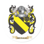 McIsaac Coat of Arms (Family Crest) Stickers