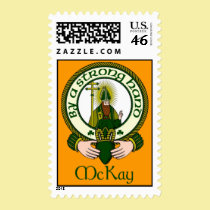 McKay Clan Motto Postage Stamps stamps