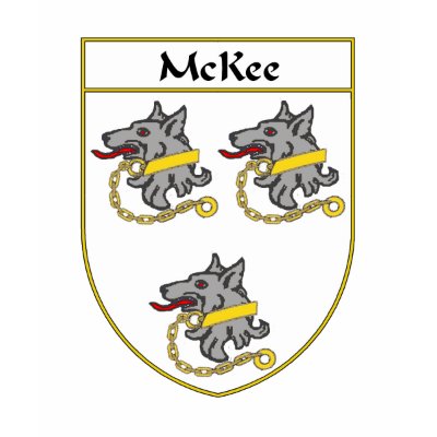 Gifts with your McKee Coat of Arms/Family Crest are always in style. Show your family heritage and dress your whole family. These high quality family crest