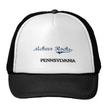 Mckees Rocks Pennsylvania City Classic Trucker Hats