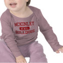 McKinley - Bulldogs - High School - Canton Ohio t-shirts