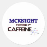 Mcknight powered by caffeine sticker