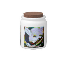 MClairArt's Funny Sun Faces Easter Candy Jar